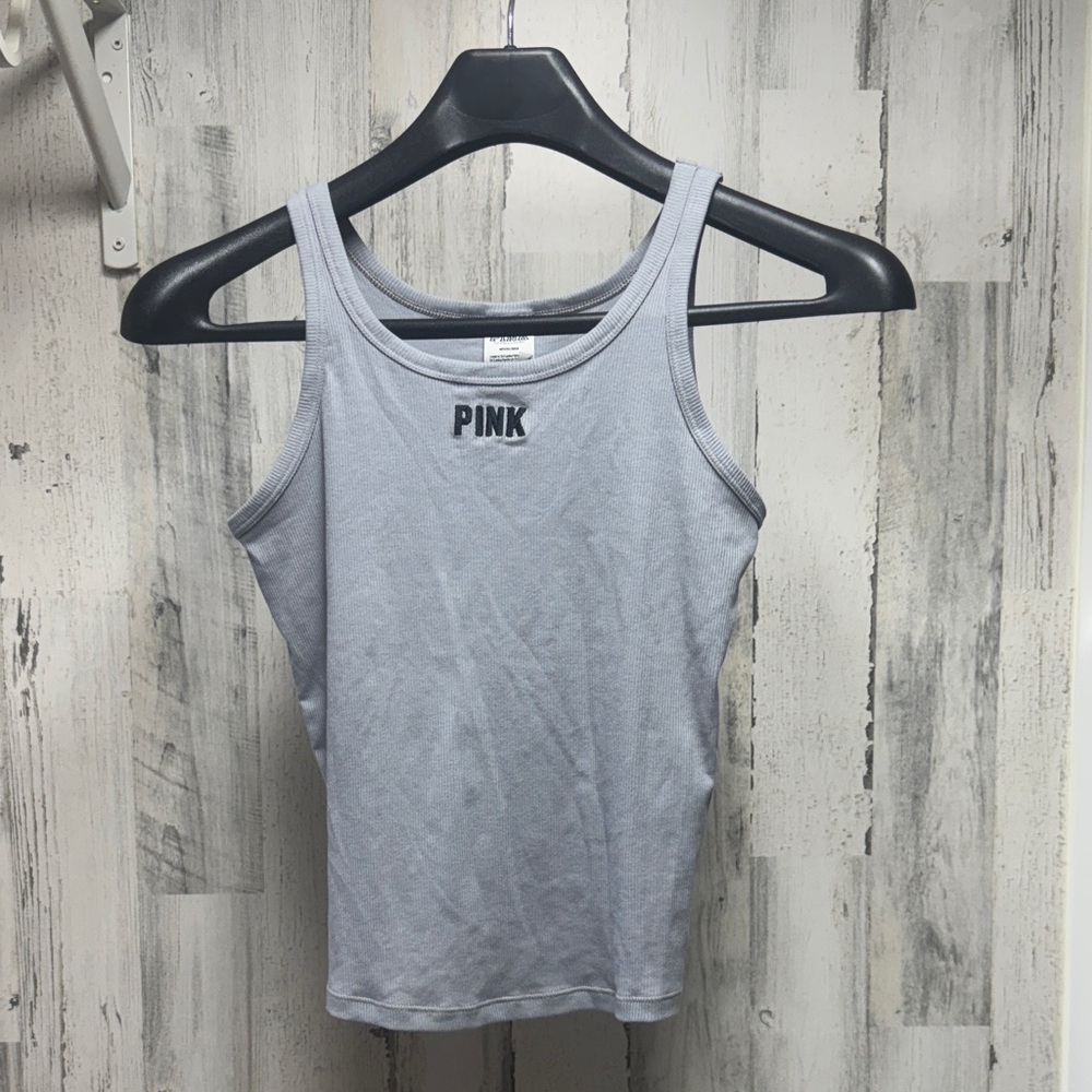 NWT- PINK VS- Gray Tank Top